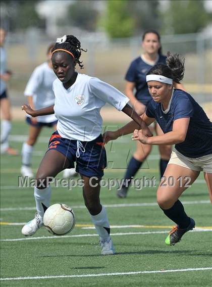 Thumbnail 2 in Central Catholic @ Cosumnes Oaks (CIF SJS D4 Playoffs) photogallery.