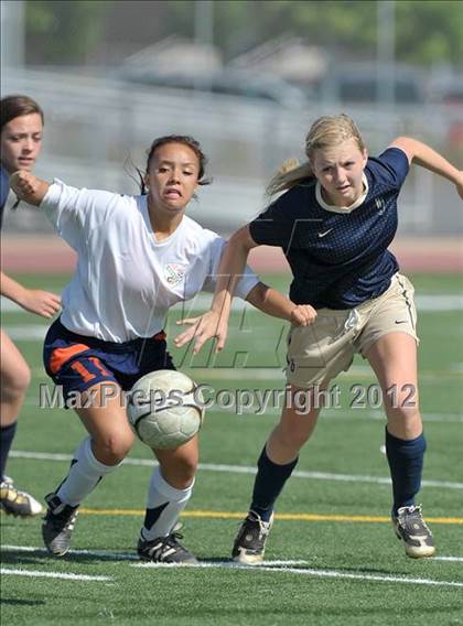 Thumbnail 2 in Central Catholic @ Cosumnes Oaks (CIF SJS D4 Playoffs) photogallery.