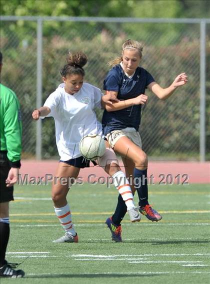 Thumbnail 3 in Central Catholic @ Cosumnes Oaks (CIF SJS D4 Playoffs) photogallery.
