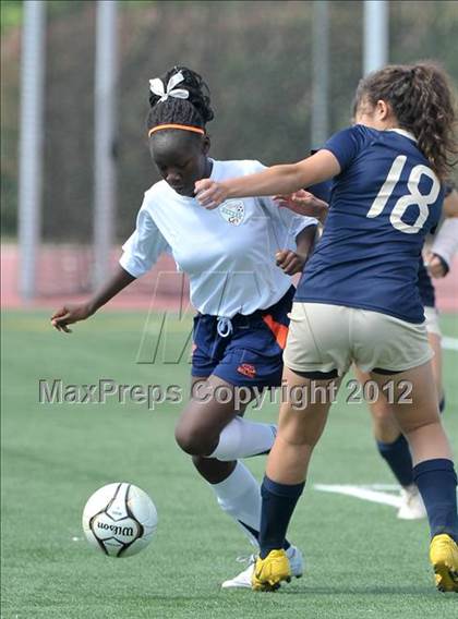 Thumbnail 3 in Central Catholic @ Cosumnes Oaks (CIF SJS D4 Playoffs) photogallery.