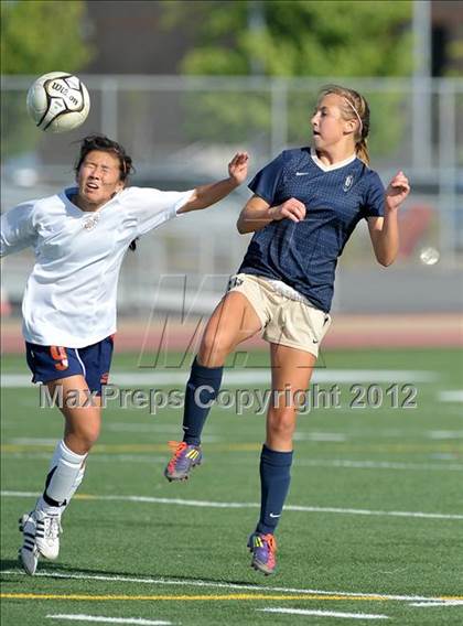 Thumbnail 3 in Central Catholic @ Cosumnes Oaks (CIF SJS D4 Playoffs) photogallery.