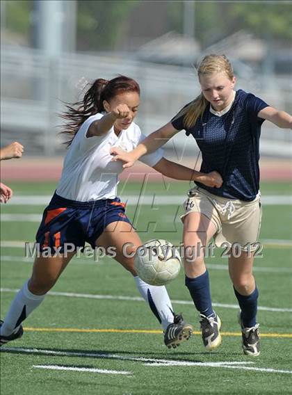 Thumbnail 1 in Central Catholic @ Cosumnes Oaks (CIF SJS D4 Playoffs) photogallery.