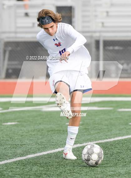 Thumbnail 1 in Queen Creek vs. Mountain View  (Coyote Classic Soccer Tournament) photogallery.