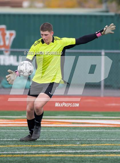 Thumbnail 1 in Queen Creek vs. Mountain View  (Coyote Classic Soccer Tournament) photogallery.