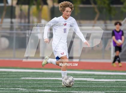 Thumbnail 1 in Queen Creek vs. Mountain View  (Coyote Classic Soccer Tournament) photogallery.