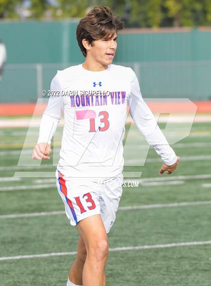 Thumbnail 1 in Queen Creek vs. Mountain View  (Coyote Classic Soccer Tournament) photogallery.