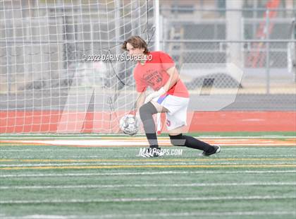 Thumbnail 2 in Queen Creek vs. Mountain View  (Coyote Classic Soccer Tournament) photogallery.