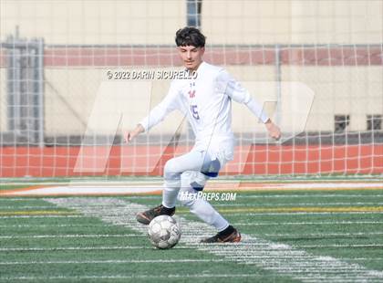 Thumbnail 2 in Queen Creek vs. Mountain View  (Coyote Classic Soccer Tournament) photogallery.