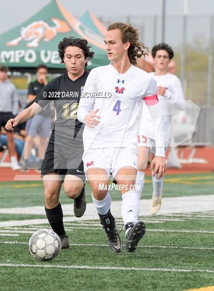 Thumbnail 3 in Queen Creek vs. Mountain View  (Coyote Classic Soccer Tournament) photogallery.
