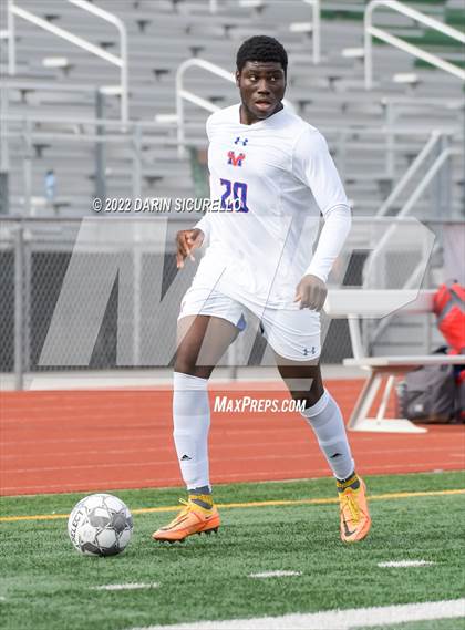 Thumbnail 1 in Queen Creek vs. Mountain View  (Coyote Classic Soccer Tournament) photogallery.