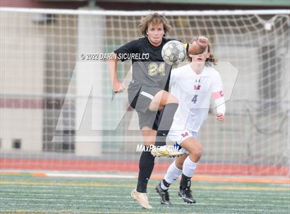 Thumbnail 2 in Queen Creek vs. Mountain View  (Coyote Classic Soccer Tournament) photogallery.
