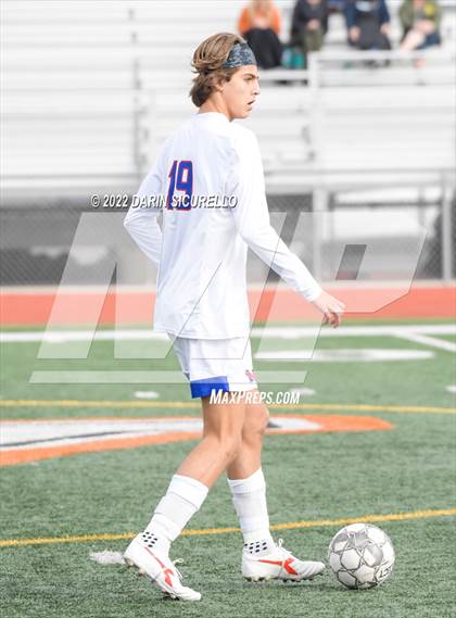 Thumbnail 3 in Queen Creek vs. Mountain View  (Coyote Classic Soccer Tournament) photogallery.
