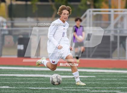 Thumbnail 2 in Queen Creek vs. Mountain View  (Coyote Classic Soccer Tournament) photogallery.