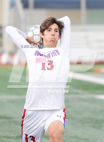Thumbnail 3 in Queen Creek vs. Mountain View  (Coyote Classic Soccer Tournament) photogallery.
