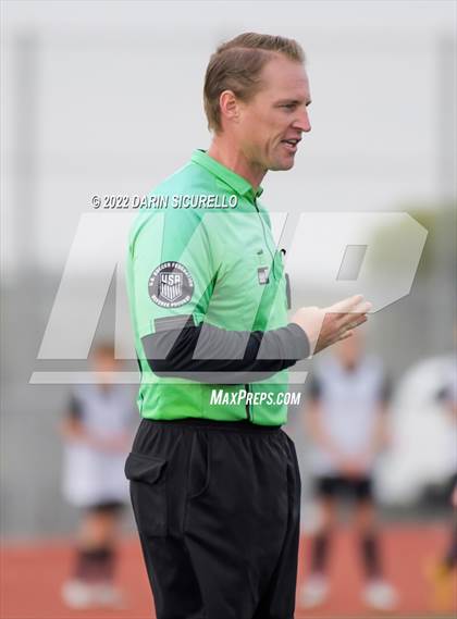 Thumbnail 1 in Queen Creek vs. Mountain View  (Coyote Classic Soccer Tournament) photogallery.