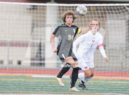 Thumbnail 1 in Queen Creek vs. Mountain View  (Coyote Classic Soccer Tournament) photogallery.
