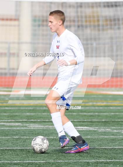 Thumbnail 2 in Queen Creek vs. Mountain View  (Coyote Classic Soccer Tournament) photogallery.