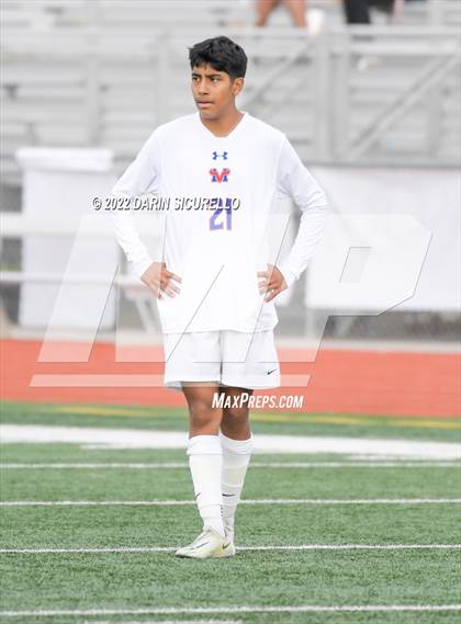 Thumbnail 1 in Queen Creek vs. Mountain View  (Coyote Classic Soccer Tournament) photogallery.