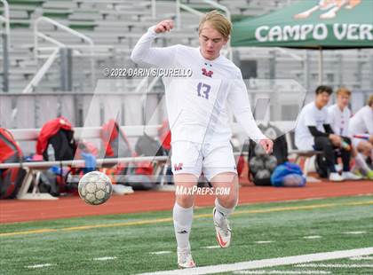 Thumbnail 1 in Queen Creek vs. Mountain View  (Coyote Classic Soccer Tournament) photogallery.