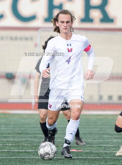 Thumbnail 3 in Queen Creek vs. Mountain View  (Coyote Classic Soccer Tournament) photogallery.