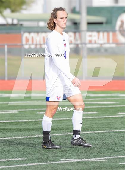 Thumbnail 3 in Queen Creek vs. Mountain View  (Coyote Classic Soccer Tournament) photogallery.