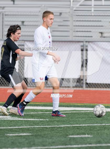 Thumbnail 3 in Queen Creek vs. Mountain View  (Coyote Classic Soccer Tournament) photogallery.