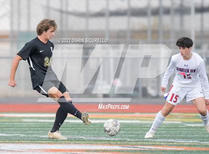 Thumbnail 1 in Queen Creek vs. Mountain View  (Coyote Classic Soccer Tournament) photogallery.
