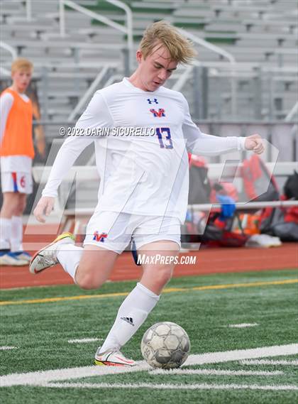 Thumbnail 2 in Queen Creek vs. Mountain View  (Coyote Classic Soccer Tournament) photogallery.