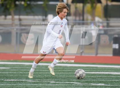 Thumbnail 3 in Queen Creek vs. Mountain View  (Coyote Classic Soccer Tournament) photogallery.