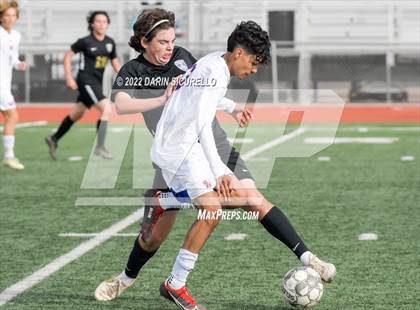 Thumbnail 3 in Queen Creek vs. Mountain View  (Coyote Classic Soccer Tournament) photogallery.