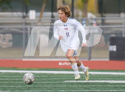 Thumbnail 2 in Queen Creek vs. Mountain View  (Coyote Classic Soccer Tournament) photogallery.