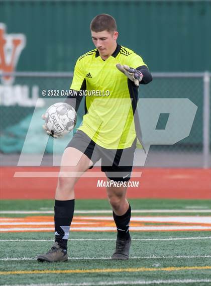 Thumbnail 3 in Queen Creek vs. Mountain View  (Coyote Classic Soccer Tournament) photogallery.