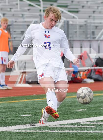 Thumbnail 3 in Queen Creek vs. Mountain View  (Coyote Classic Soccer Tournament) photogallery.