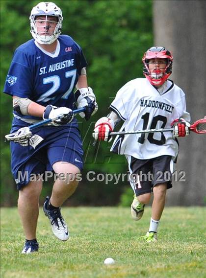 Thumbnail 2 in Haddonfield vs St. Augustine Prep photogallery.