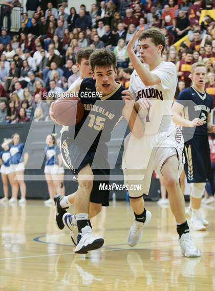 Thumbnail 2 in Sutherland vs. Mendon (Rainbow Classic) photogallery.