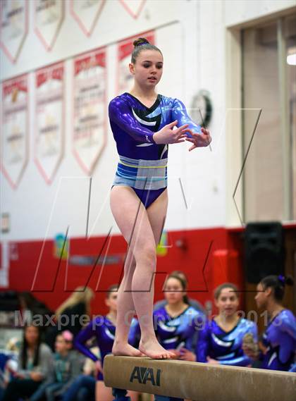 Thumbnail 3 in NYSPHSAA Gymnastics Championships (Balance Beam) photogallery.