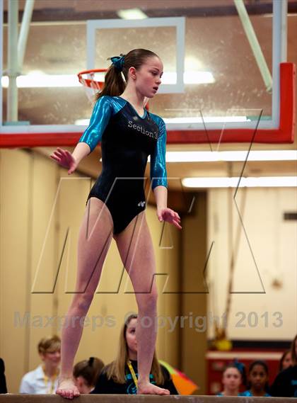 Thumbnail 3 in NYSPHSAA Gymnastics Championships (Balance Beam) photogallery.