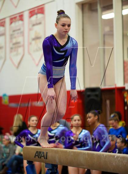 Thumbnail 1 in NYSPHSAA Gymnastics Championships (Balance Beam) photogallery.