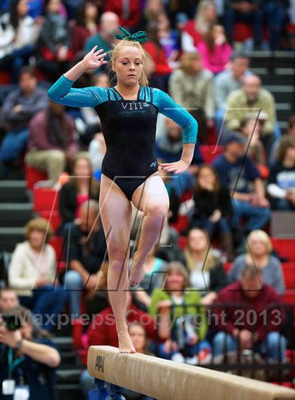 Thumbnail 2 in NYSPHSAA Gymnastics Championships (Balance Beam) photogallery.