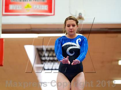 Thumbnail 2 in NYSPHSAA Gymnastics Championships (Balance Beam) photogallery.