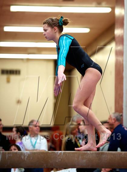 Thumbnail 2 in NYSPHSAA Gymnastics Championships (Balance Beam) photogallery.