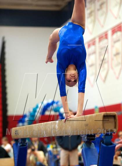 Thumbnail 2 in NYSPHSAA Gymnastics Championships (Balance Beam) photogallery.