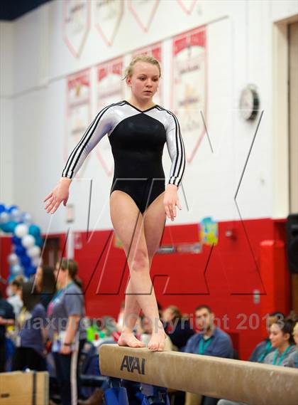 Thumbnail 3 in NYSPHSAA Gymnastics Championships (Balance Beam) photogallery.