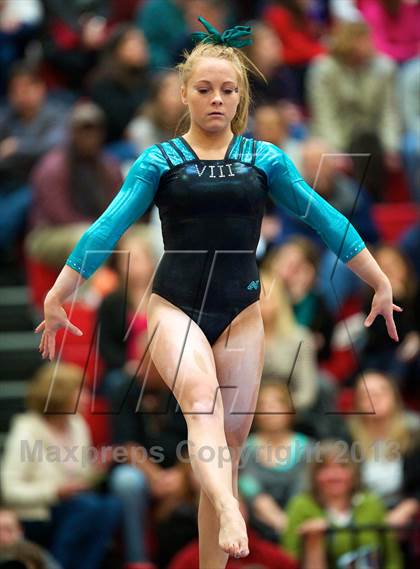 Thumbnail 3 in NYSPHSAA Gymnastics Championships (Balance Beam) photogallery.