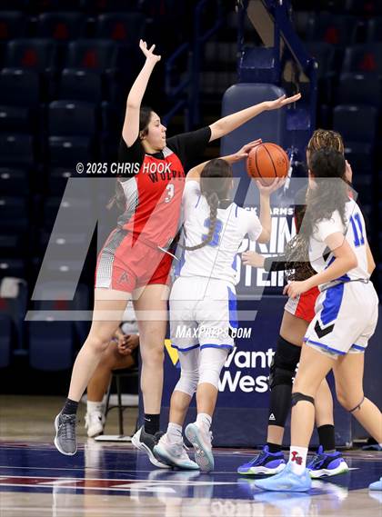 Thumbnail 1 in St. Augustine Catholic vs Desert Christian (McKale Center) photogallery.