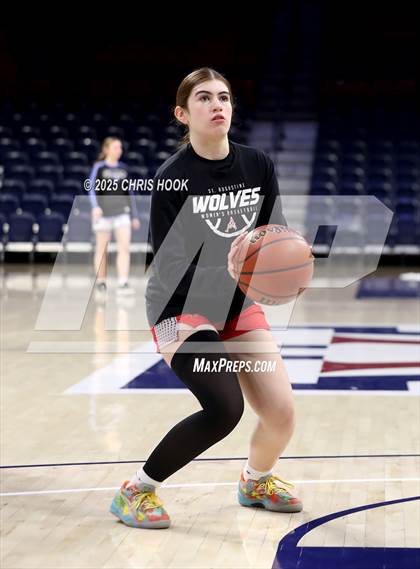 Thumbnail 1 in St. Augustine Catholic vs Desert Christian (McKale Center) photogallery.