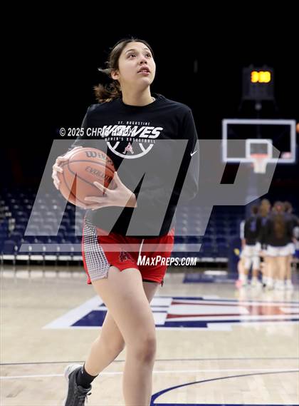 Thumbnail 1 in St. Augustine Catholic vs Desert Christian (McKale Center) photogallery.
