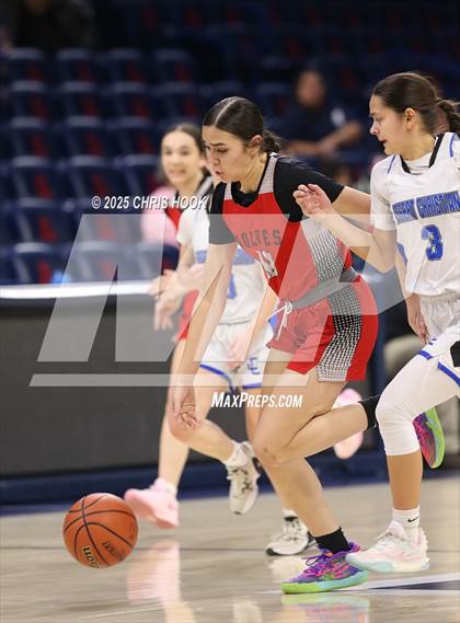 Thumbnail 1 in St. Augustine Catholic vs Desert Christian (McKale Center) photogallery.