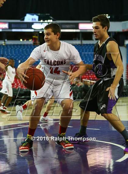 Thumbnail 3 in Redding Christian vs. Vacaville Christian (At Sleep Train Arena) photogallery.
