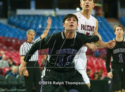 Thumbnail 3 in Redding Christian vs. Vacaville Christian (At Sleep Train Arena) photogallery.